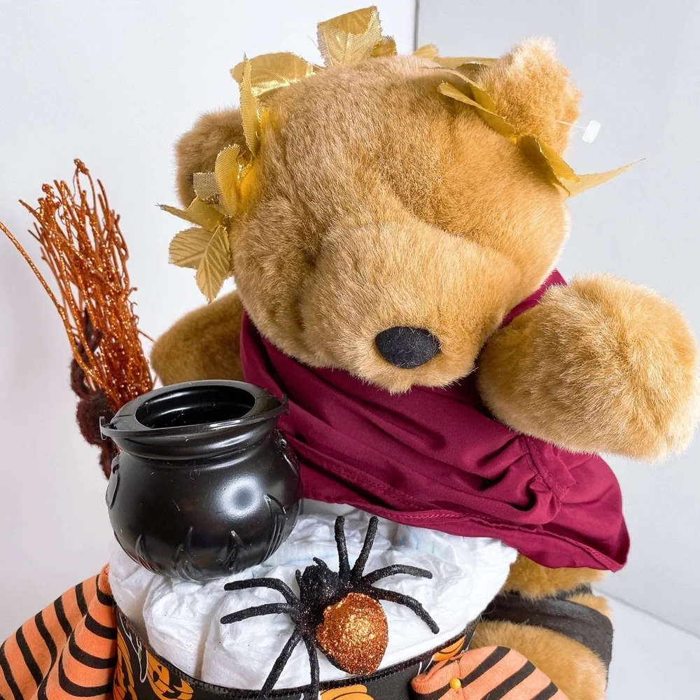 Halloween Diaper Cake, Halloween baby gift